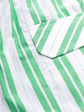 Load image into Gallery viewer, PANTS STRIPE COTTON KELLY GREEN
