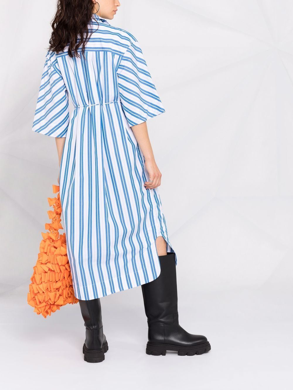 OVERSIZED DRESS STRIPE COTTON DAPHNE – Maison Mara