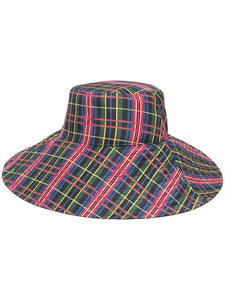 BUCKET HAT RECYCLED TECH MULTICO CHECK