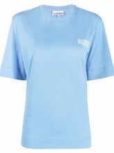Load image into Gallery viewer, LOOSE FIT O-NECK T-SHIRT SOFTWARE AZURE BLUE
