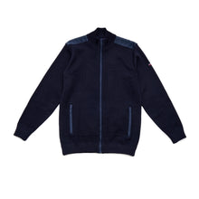 Load image into Gallery viewer, CARDIGAN FULL ZIP CARNAC RICH NAVY
