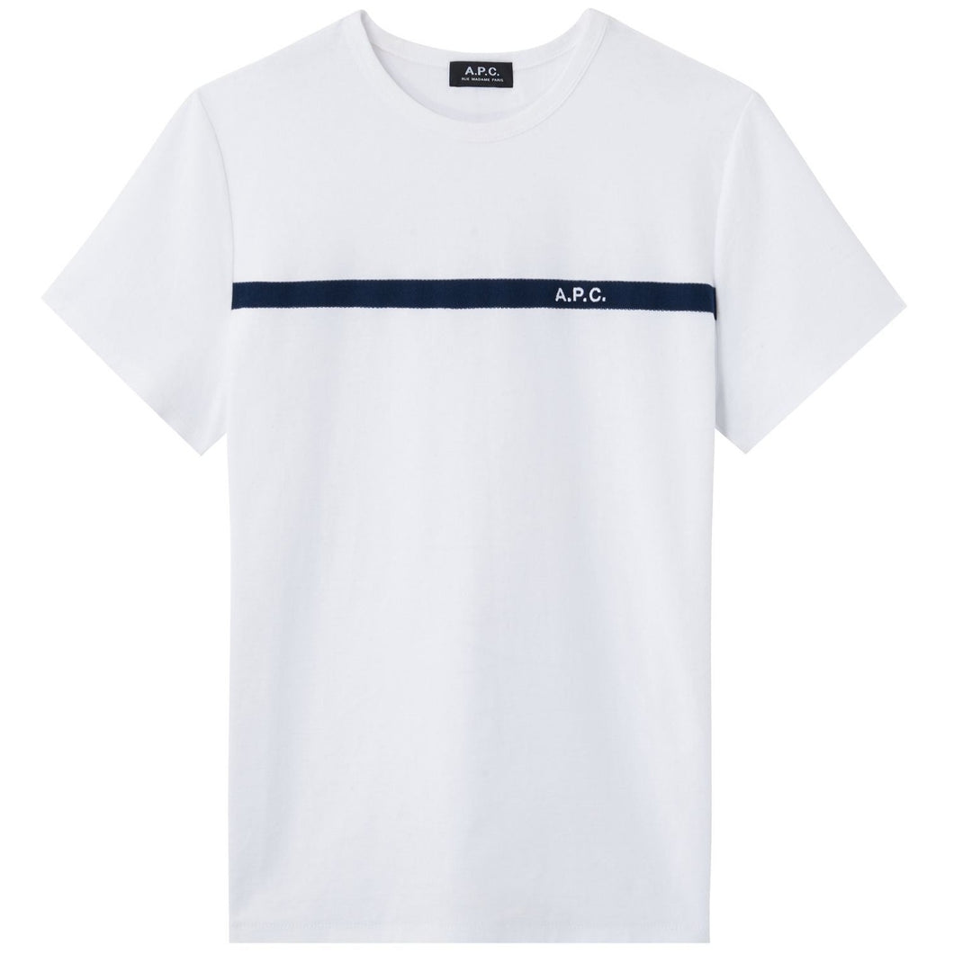 YUKATA T-SHIRT WHITE NAVY MEN