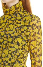 Load image into Gallery viewer, ROLLNECK PRINTED MESH SPECTRA YELLOW
