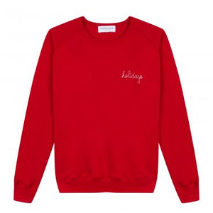 HOLIDAYS RED SWEATER