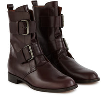 Load image into Gallery viewer, EMERANCE BOOTS BURGUNDY

