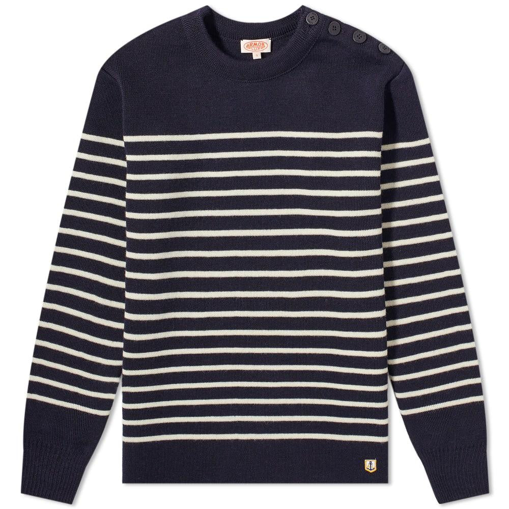 PULL 4 BUTTON NAVY/NATURE