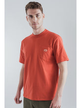Load image into Gallery viewer, HERITAGE T-SHIRT WITH POCKET POPPY ORANGE
