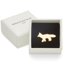 Load image into Gallery viewer, BROOCH FOX GOLD
