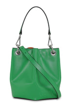 Load image into Gallery viewer, DIAMOND SMALL BUCKET BANNER BAG KELLY GREEN
