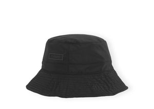 GANNI CAP HAT BLACK
