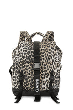 Load image into Gallery viewer, RECYCLED TECH BACKPACK LEOPARD
