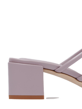 Load image into Gallery viewer, ISSA HEELED SANDALS LAVENDER VIOLET
