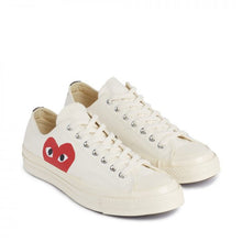 Load image into Gallery viewer, WHITE LOW TOP LOGO PRINT CONVERSE
