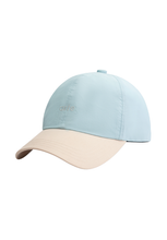 Load image into Gallery viewer, CANE DRAWSTRING CAP LIGHT BLUE/CREAM
