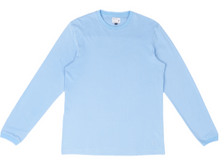 Load image into Gallery viewer, PIQUE LONG SLEEVE ROBIA BLUE
