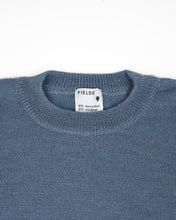 Load image into Gallery viewer, WOOL &amp; MOHAIR ROUND NECK FOLKSTONE GREY
