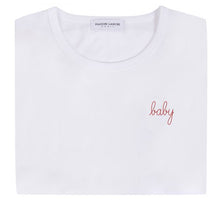 Load image into Gallery viewer, BABY WHITE T-SHIRT
