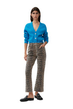 Load image into Gallery viewer, PRINT DENIM BETZY CROPPED LEOPARD
