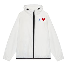 Load image into Gallery viewer, K-WAY X CDG WHITE ZIPPED RAINCOAT
