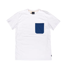 Load image into Gallery viewer, POCKET T-SHIRT PATCHWORK WHITE
