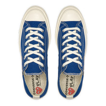 Load image into Gallery viewer, BLUE LOW TOP LOGO PRINT CONVERSE
