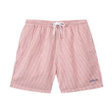 Load image into Gallery viewer, SWIMSHORTS WEEKENDER WHITE RED
