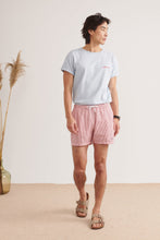Load image into Gallery viewer, SWIMSHORTS WEEKENDER WHITE RED
