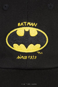 CAP BATMAN LOGO BLACK