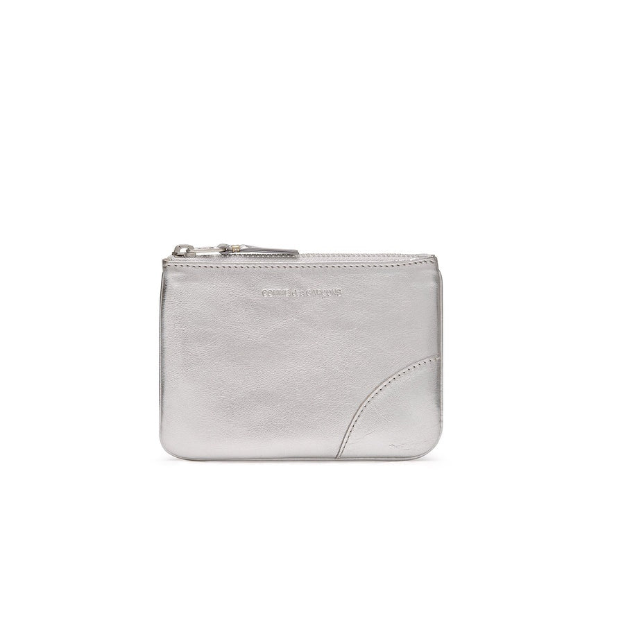 WALLET GOLD LINE SMALL POUCH SILVER
