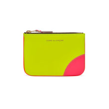 Load image into Gallery viewer, WALLET SMALL POUCH SUPER FLUO YELLOW/ORANGE

