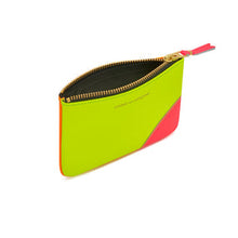 Load image into Gallery viewer, WALLET SMALL POUCH SUPER FLUO YELLOW/ORANGE
