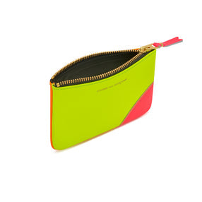 WALLET SMALL POUCH SUPER FLUO YELLOW/ORANGE