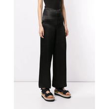 Load image into Gallery viewer, MICRO POLKA DOT WIDE LEG TROUSERS
