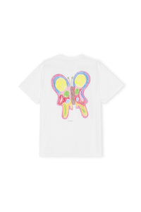 T-SHIRT BUTTERFLY BRIGHT WHITE