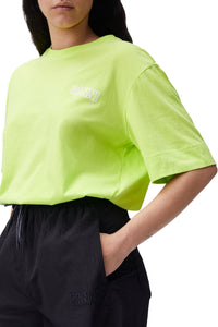 LOOSE FIT O-NECK SOFTWARE T-SHIRT LIME POPSICLE