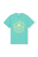 Load image into Gallery viewer, BASIC JERSEY GYM RELAXED T-SHIRT LAGOON
