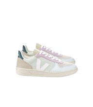 Load image into Gallery viewer, V-10 SUEDE JADE WHITE MULTICO WOMEN
