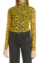 Load image into Gallery viewer, ROLLNECK PRINTED MESH SPECTRA YELLOW
