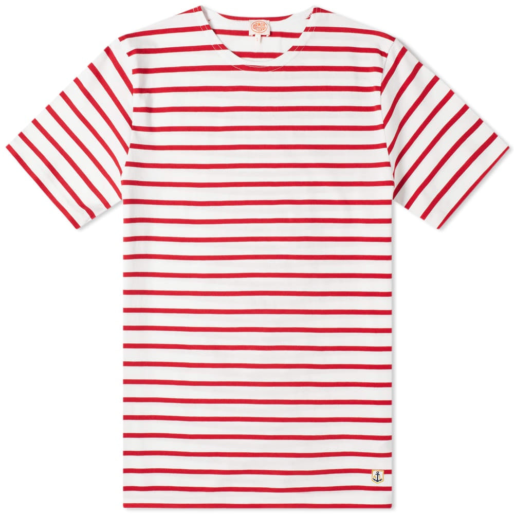 MARINIERE S/S THEVIELMC WHITE/RED