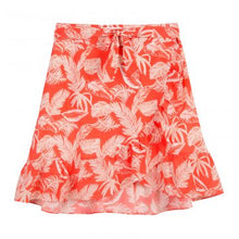 Load image into Gallery viewer, FLORAL SKIRT CORAL
