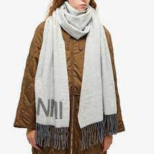 Load image into Gallery viewer, FRINGED WOOL SCARF  PALOMA MELANGE
