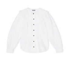 Load image into Gallery viewer, FITTED SHIRT COTTON POPLIN BRIGHT WHITE
