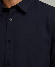 Load image into Gallery viewer, VINCENT SHIRT COTTON NAVY MEN
