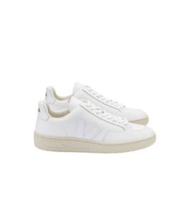 V-12 LEATHER WHITE WOMEN